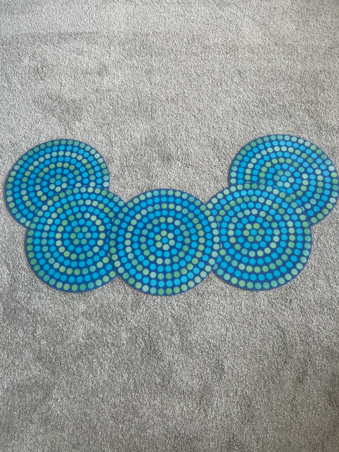 IKEA Placemats Set of 5 Polka Dot