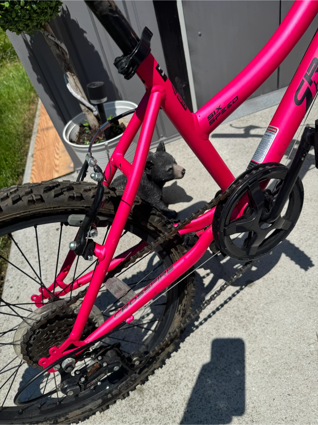 Girls 20” Cross Mountain Bike Pink - photo 3