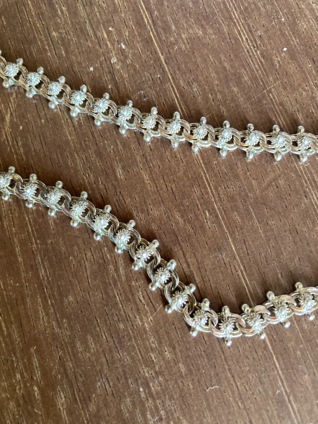 Portuguese Silver, Vintage w/ Intricate Design