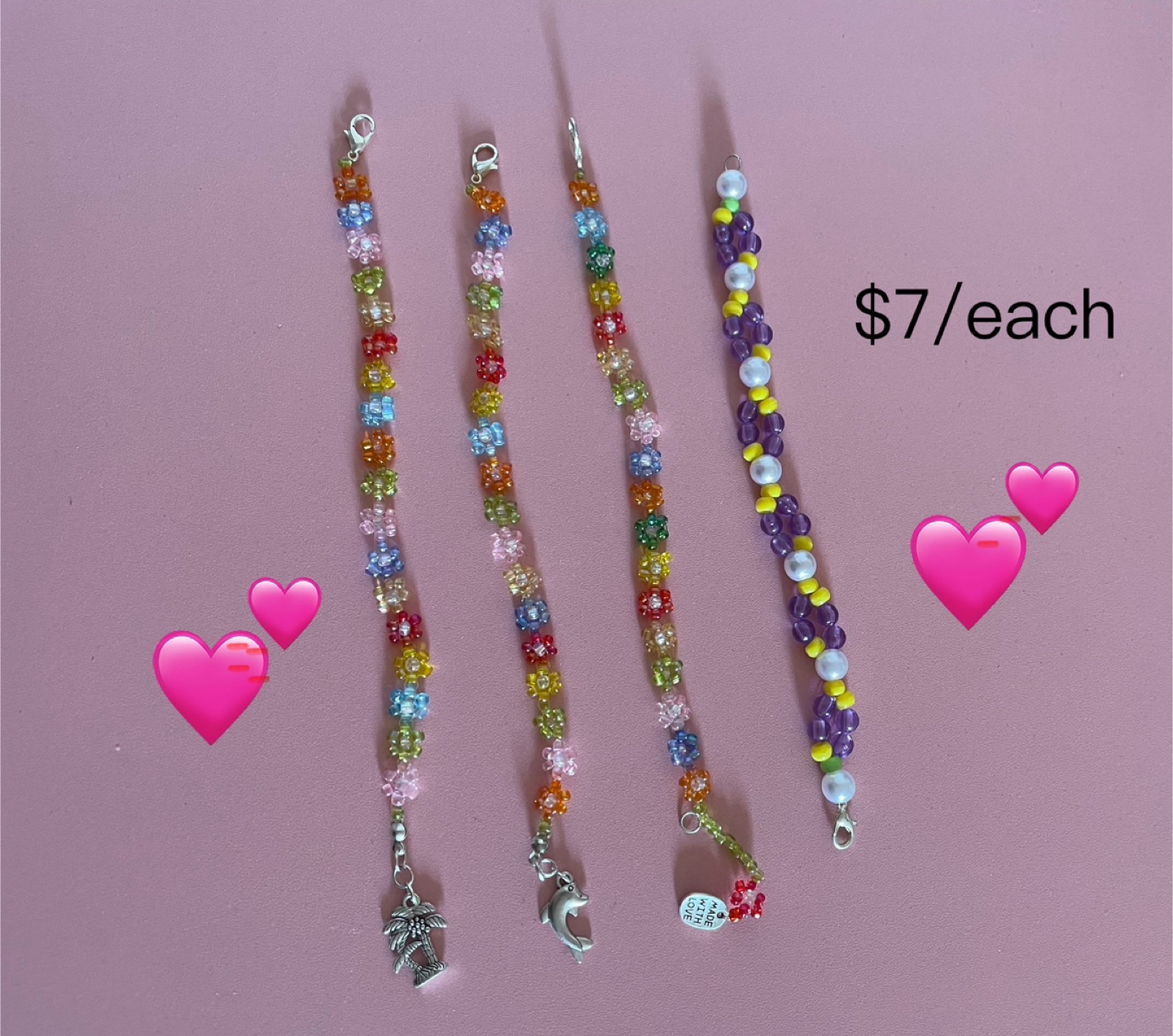 Beaded Bracelets and Faux Leather Bracelets - photo 2