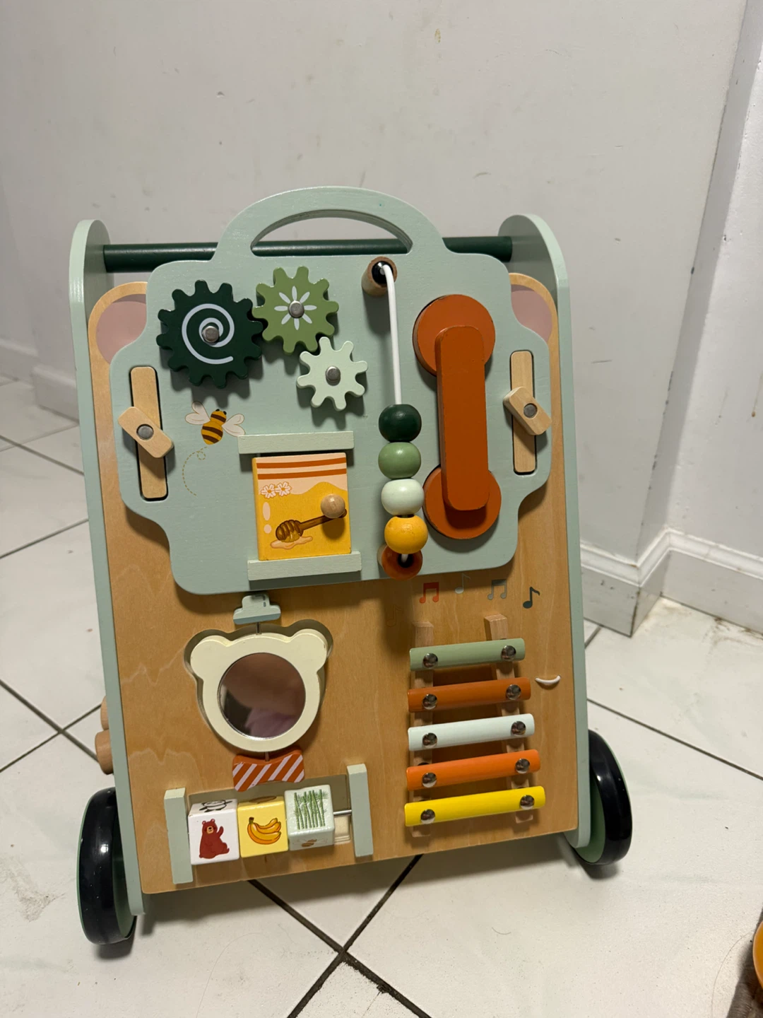 Wooden Activity Walker Toy