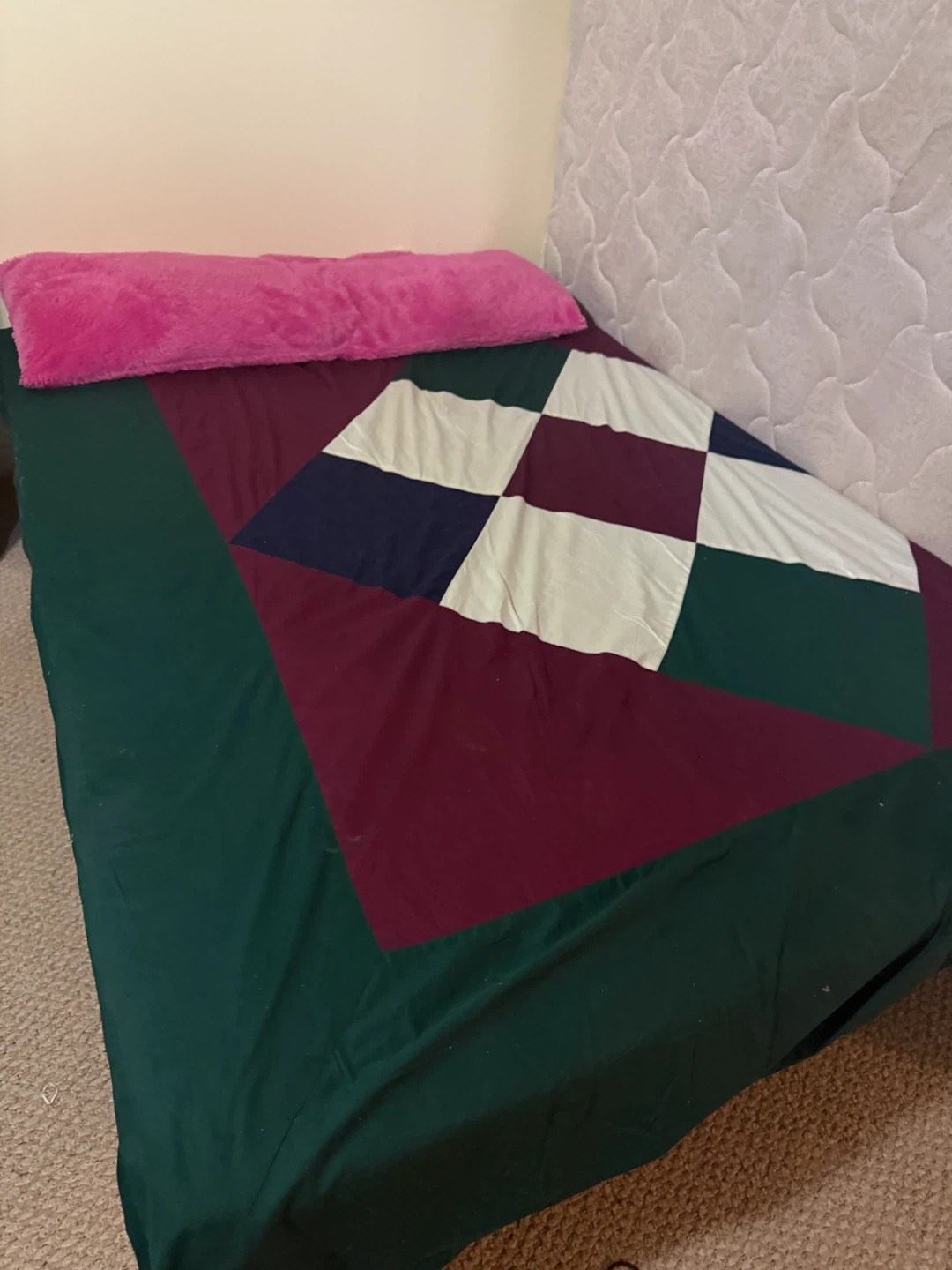 Futon Bed Frame with Quilted Duvet Set - photo 2