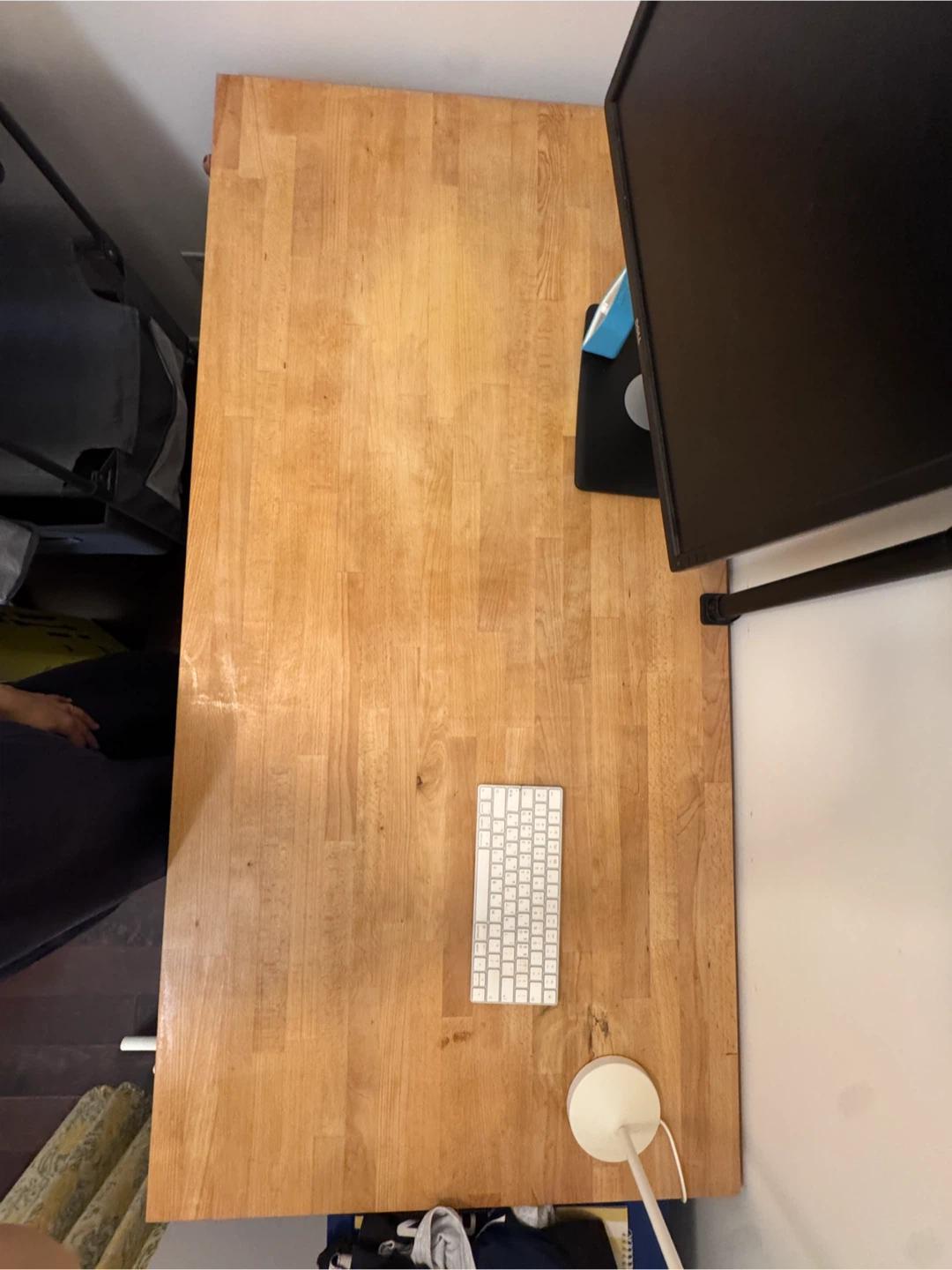 IKEA STARSTA Standing desk w/ Wood table top - photo 4