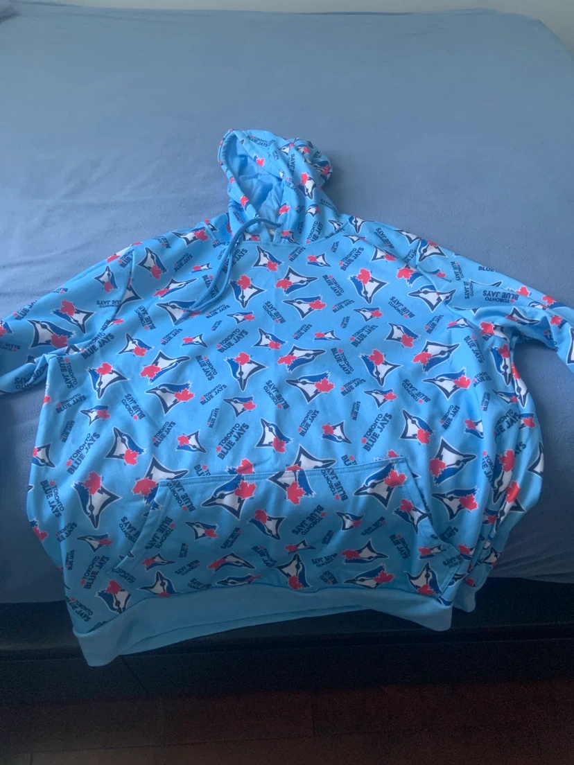 Toronto Blue Jays All-Over Print Hoodie - photo 2