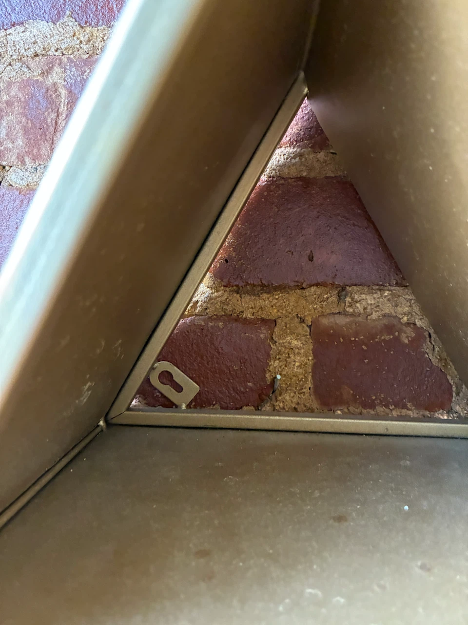 Gold Geometric Triangle Shelf - photo 2