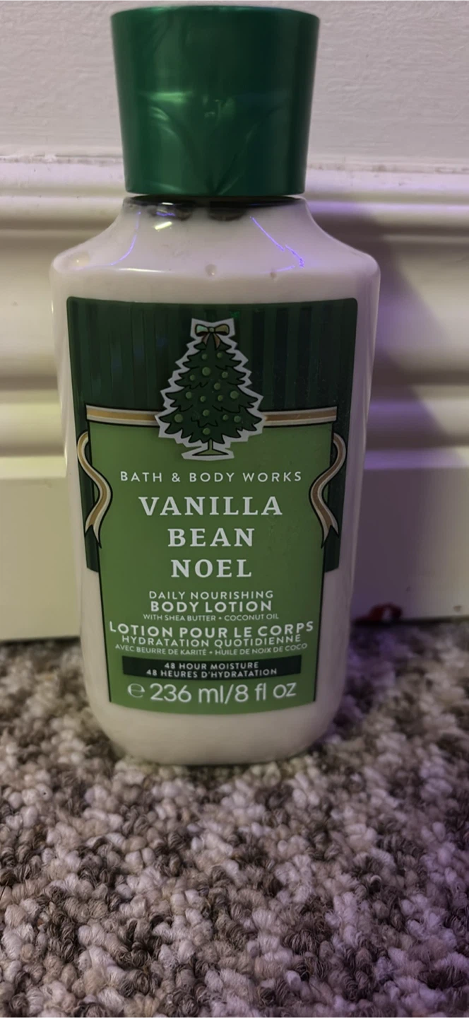 Bath & Body Works Vanilla Bean Noel Body Lotion 8 oz - photo 2