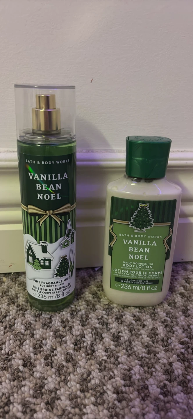 Bath & Body Works Vanilla Bean Noel Body Lotion 8 oz - photo 3