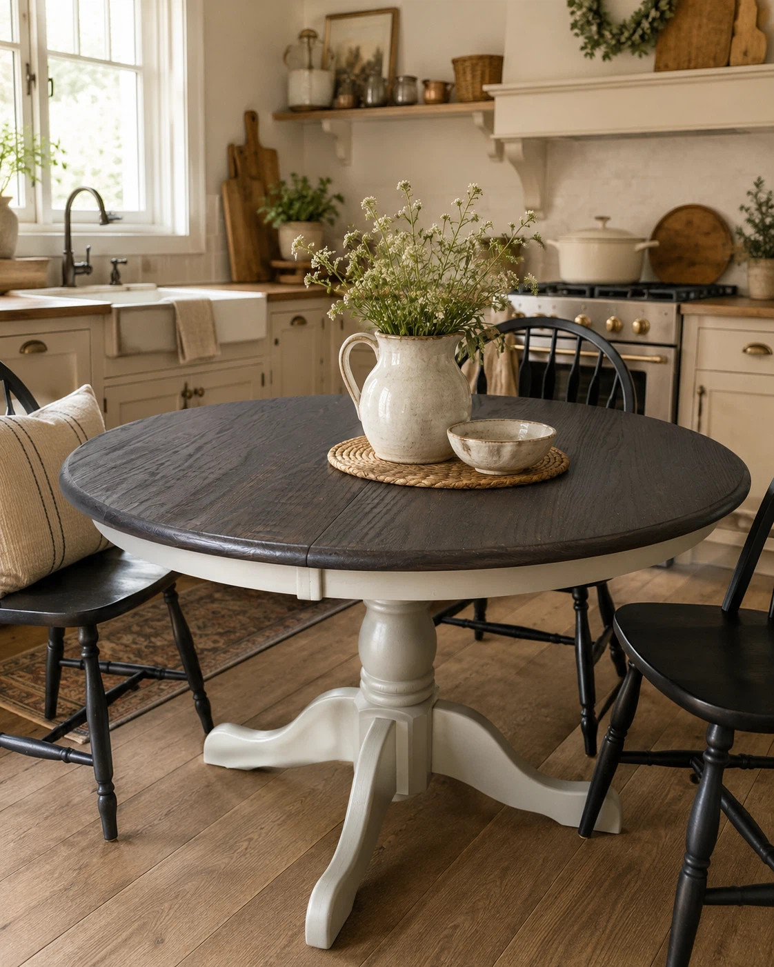 Farmhouse Style Kitchen Table