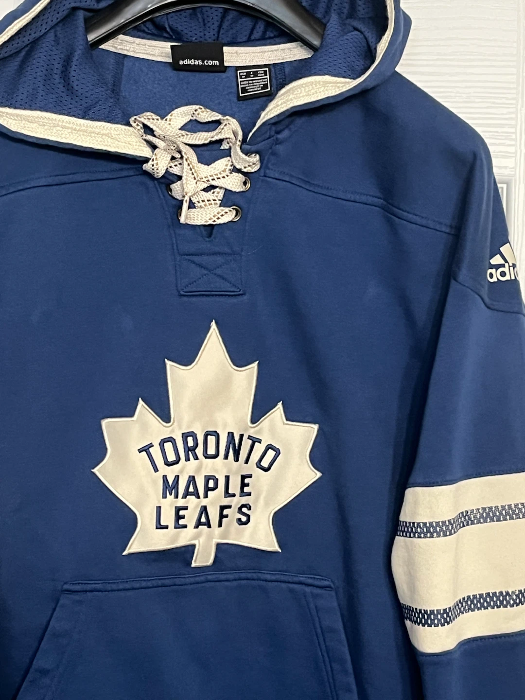 Adidas Toronto Maple Leafs Hockey Hoodie Jersey - photo 2