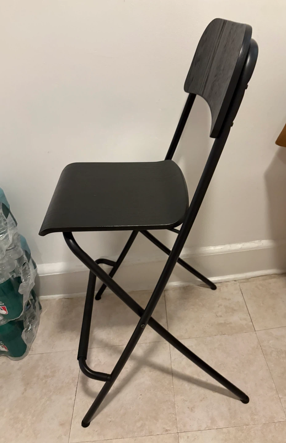 IKEA Franklin Counter Height Chair Black/Black