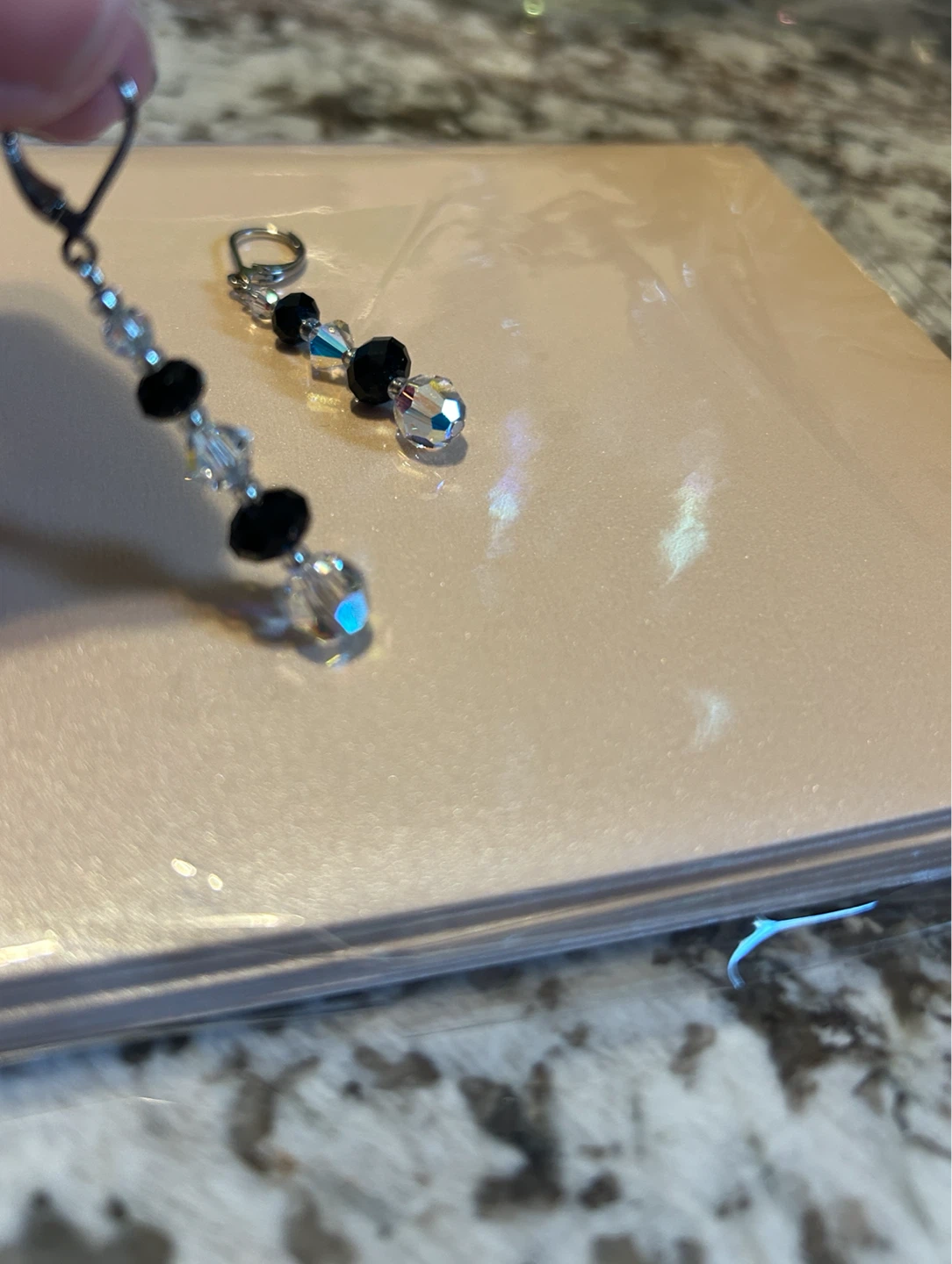 Sparkly Dangle Earrings - photo 2
