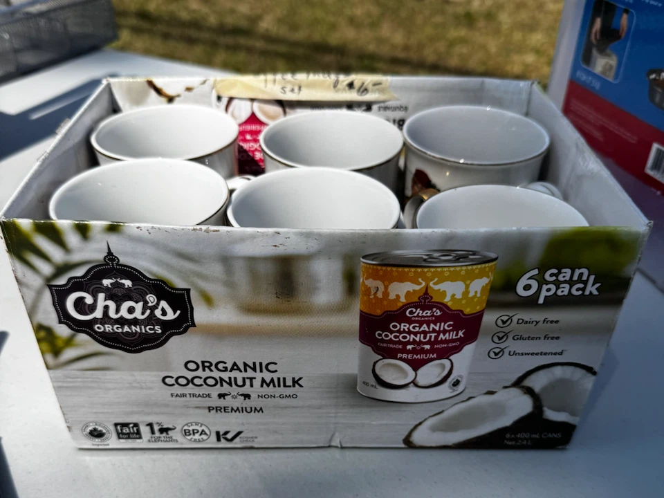 Cha's Organics Organic Coconut Milk 6 Pack
