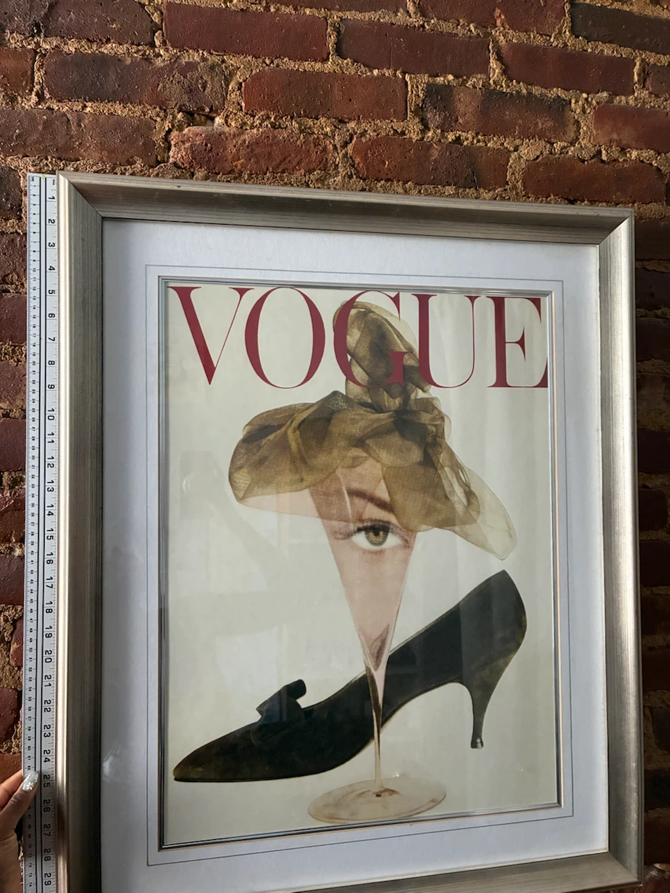 Framed Vogue Fashion Print