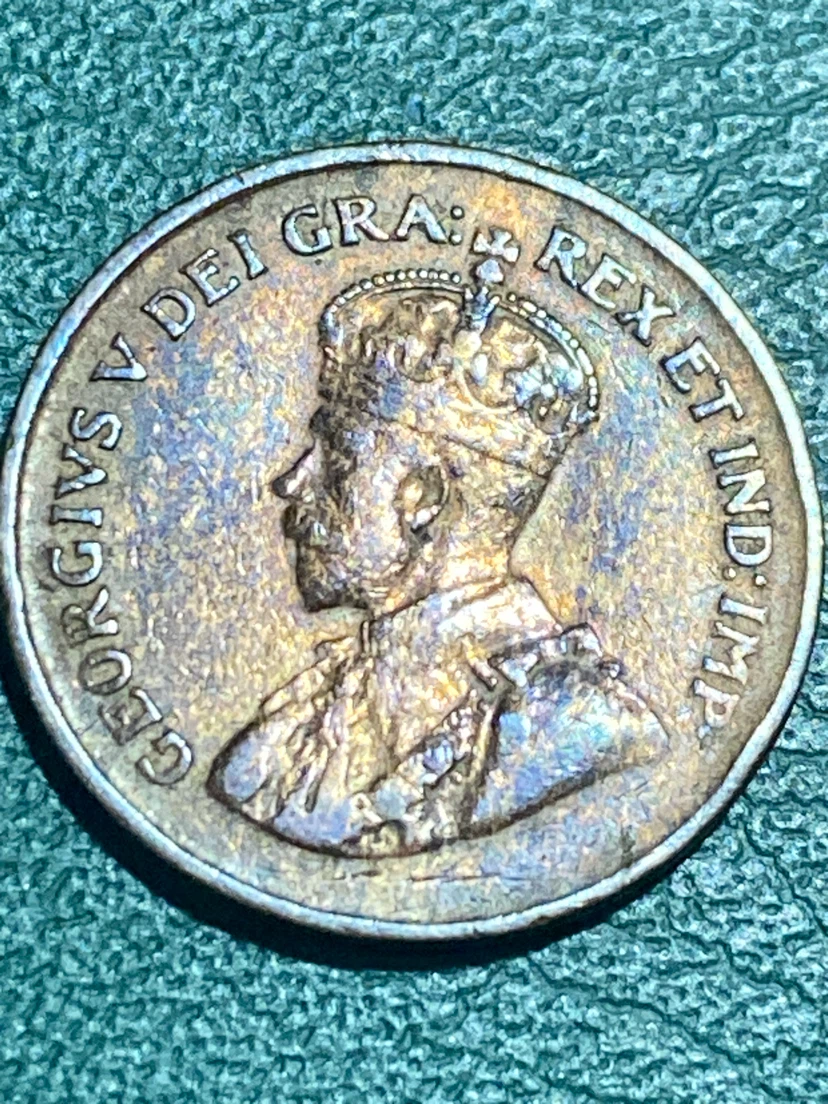 1920 Canada One Cent Coin