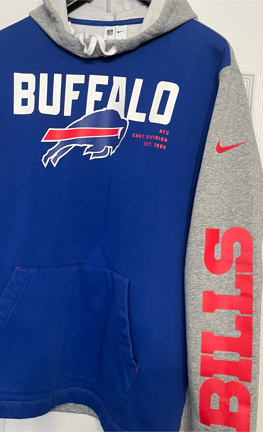 Nike Buffalo Bills NFL Hoodie Men’s Size Medium - photo 2