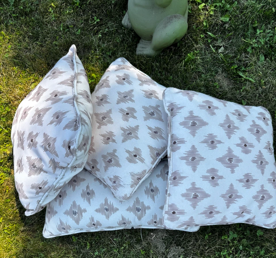 Set of 4 Decorative Throw Pillows