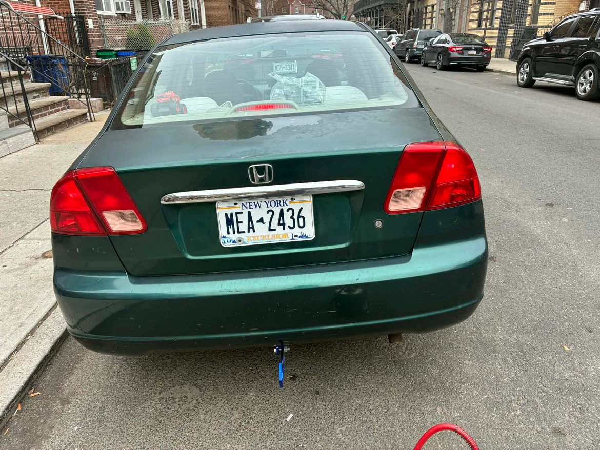 Green Honda Civic Sedan