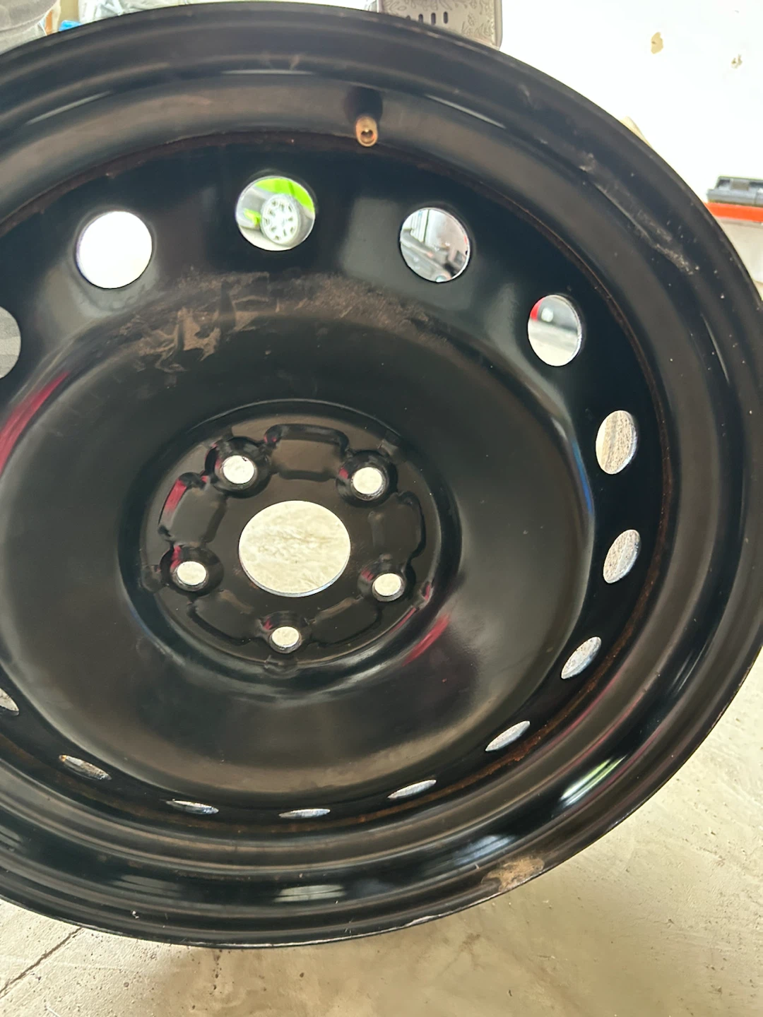 18" Black Steel Wheels  (5x114.3) for Toyota / Lexus –