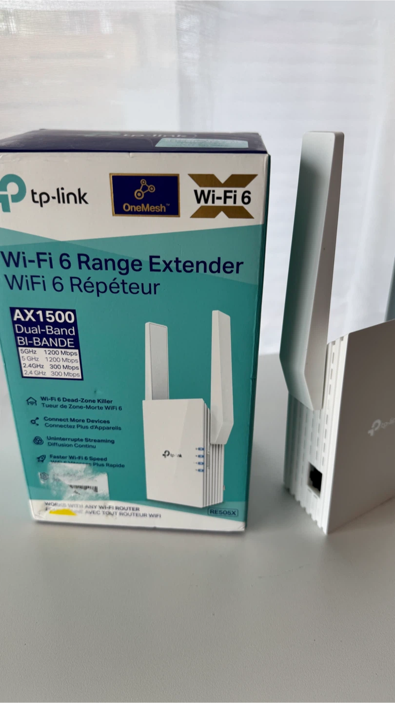 TP-Link AX1500 Wi-Fi 6 Range Extender - photo 3
