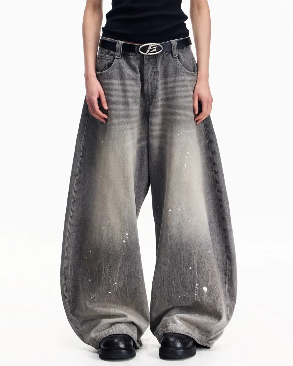 PEOPLE OF THE WIND Wide Leg Jeans