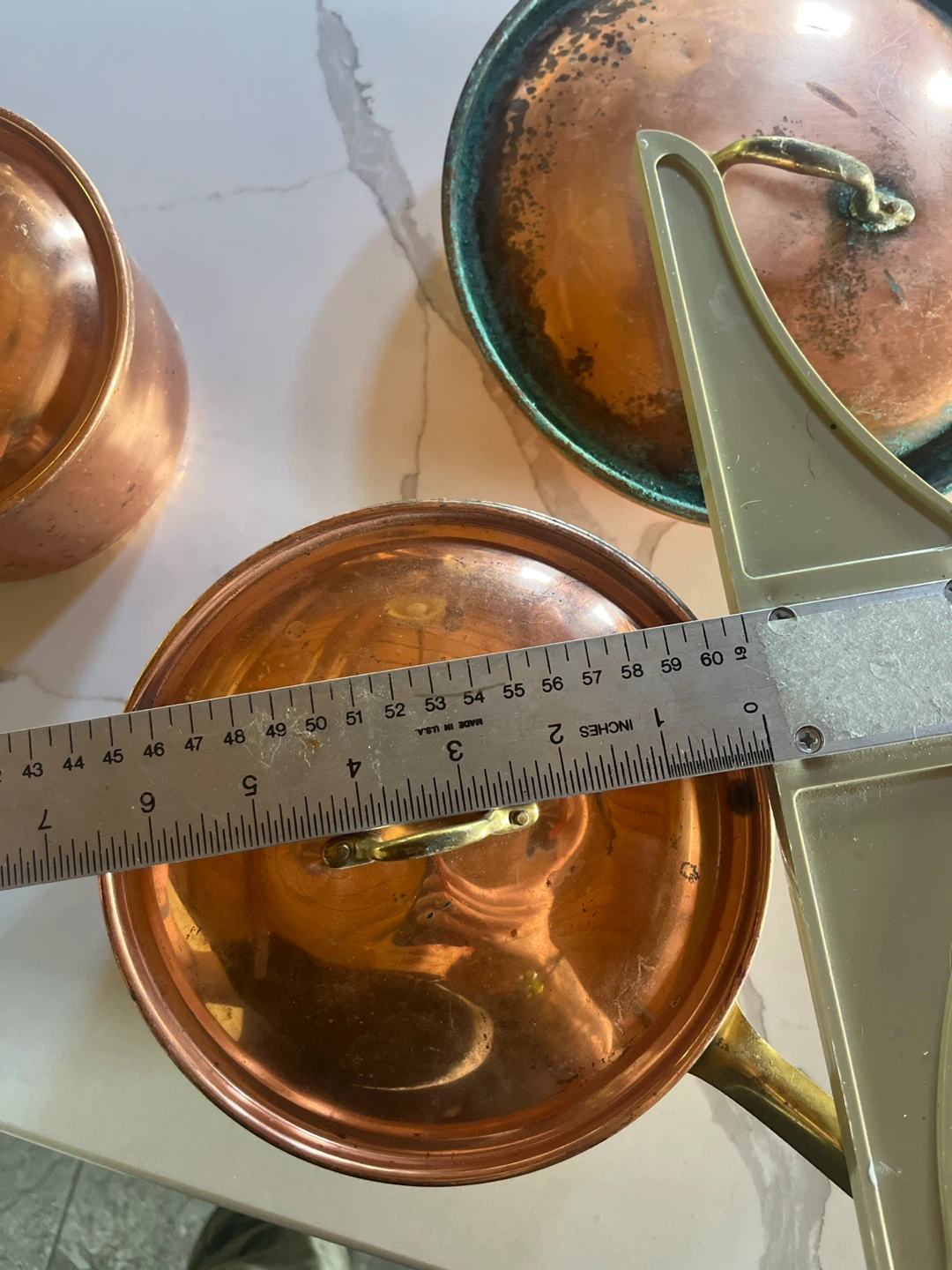 Tagus Vintage Copper Pot Set with Lids - photo 3