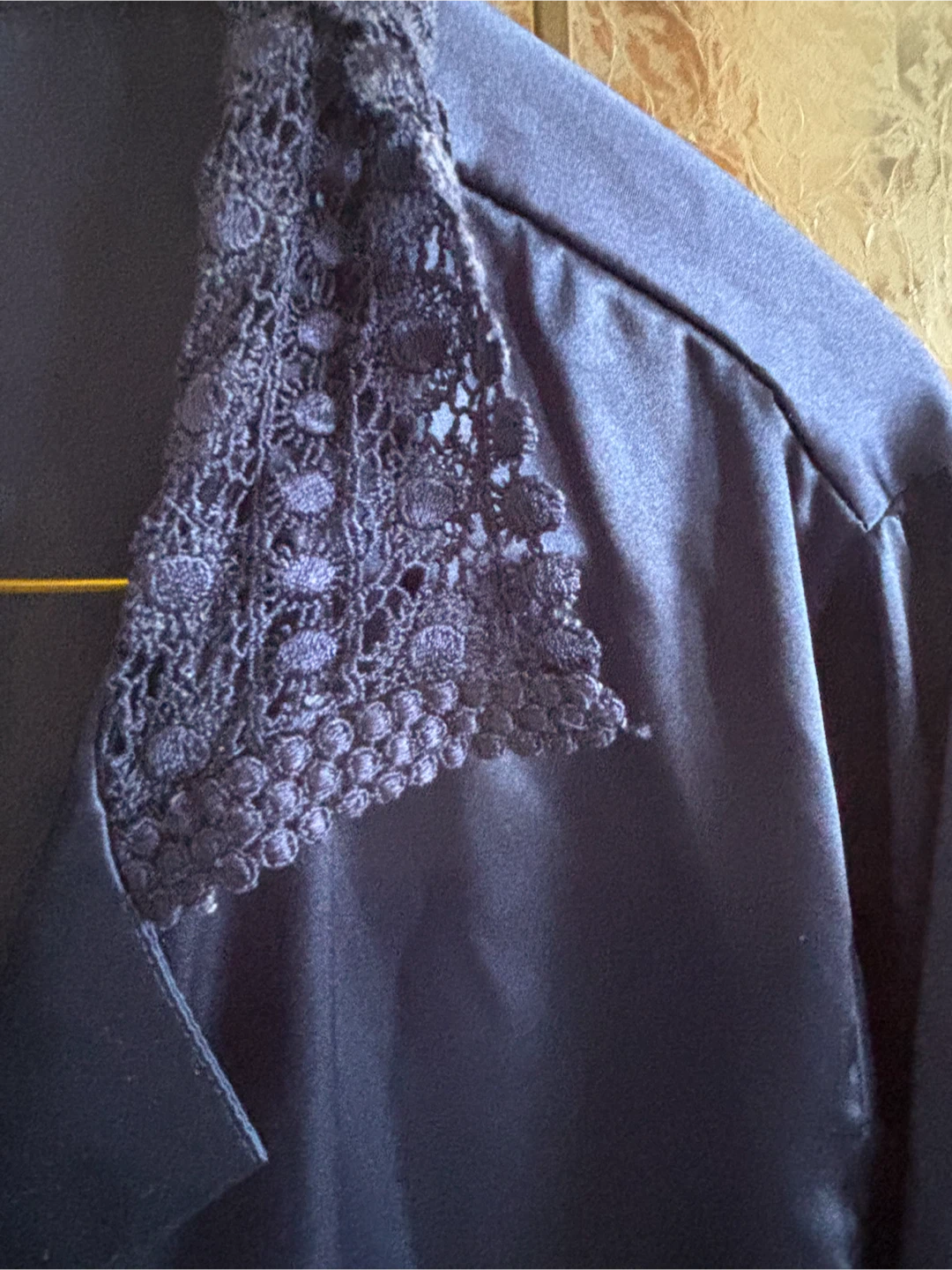 Boudoir Navy Blue Polyester Top - photo 3