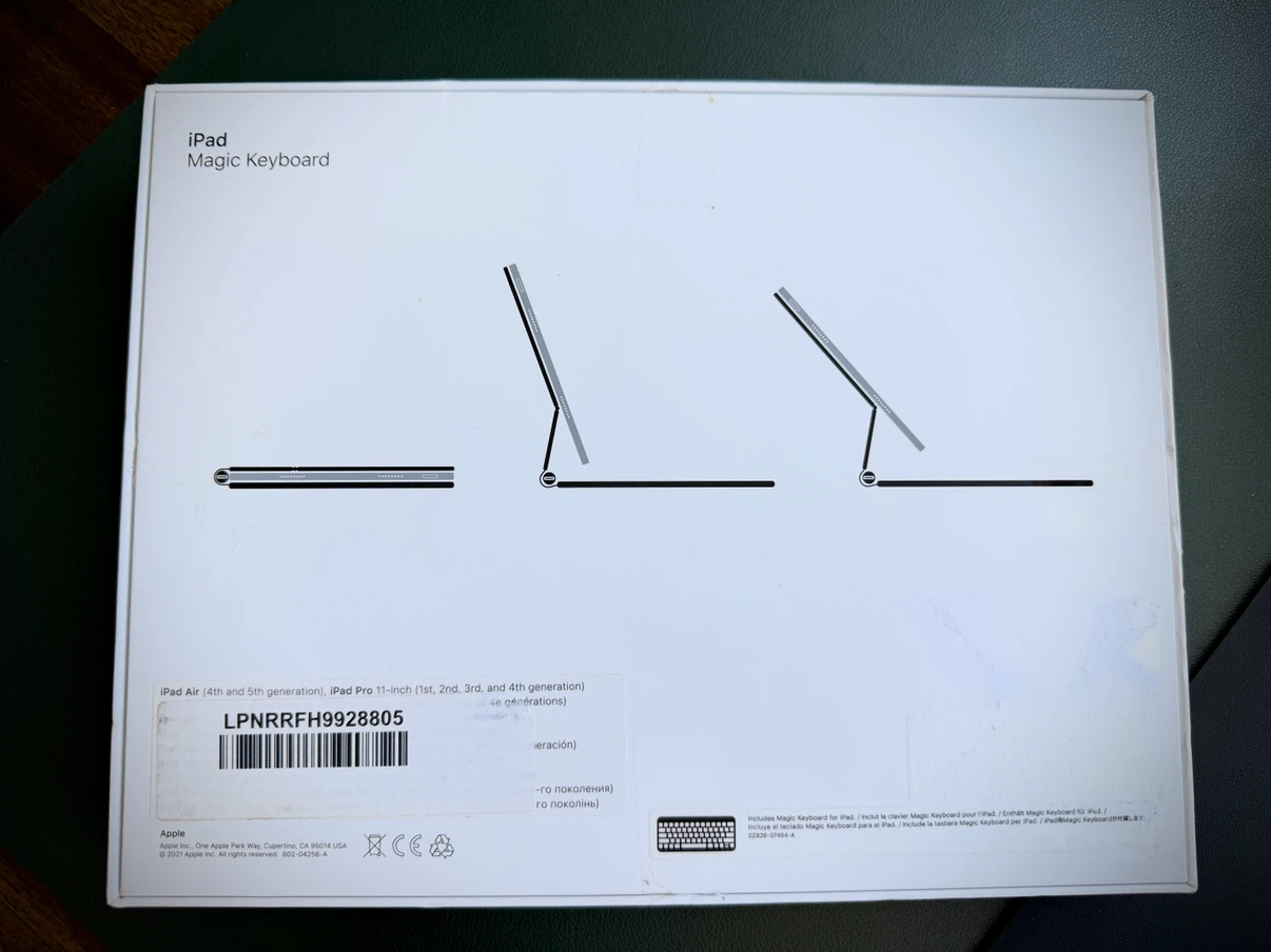 Apple Magic Keyboard for iPad Pro 11-inch (Black) - photo 2