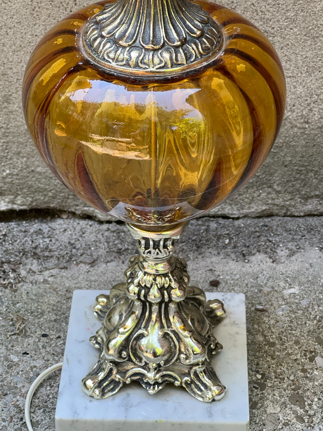Hollywood Regency table lamp