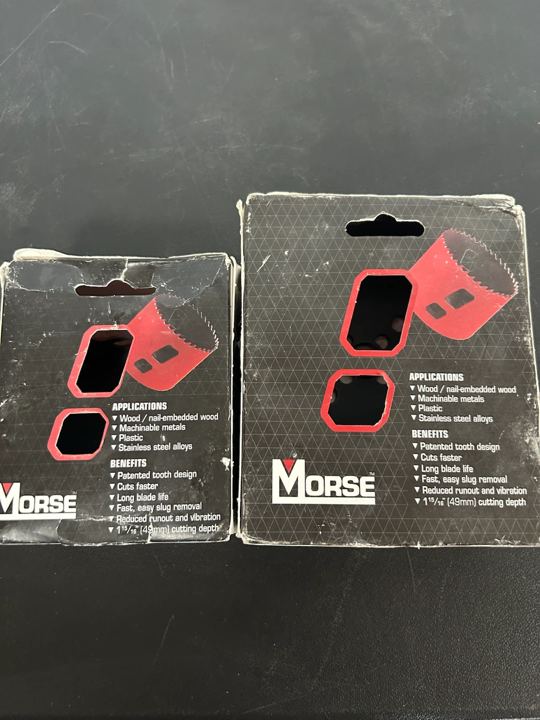 Morse Bi-Metal Hole Saws 3-1/2" and 4-1/2" - photo 2