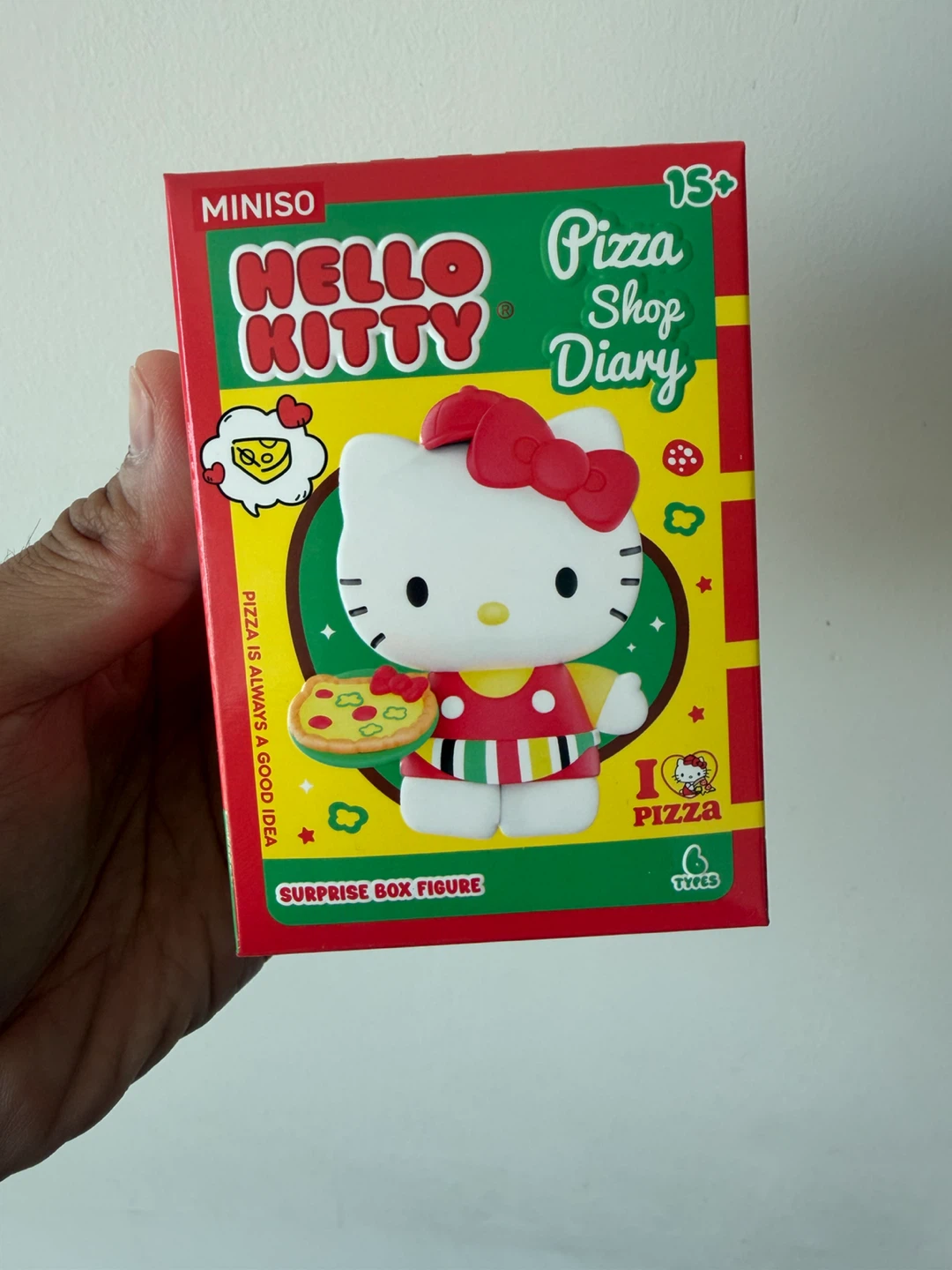 Miniso Hello Kitty Pizza Shop Diary Surprise Box Figure