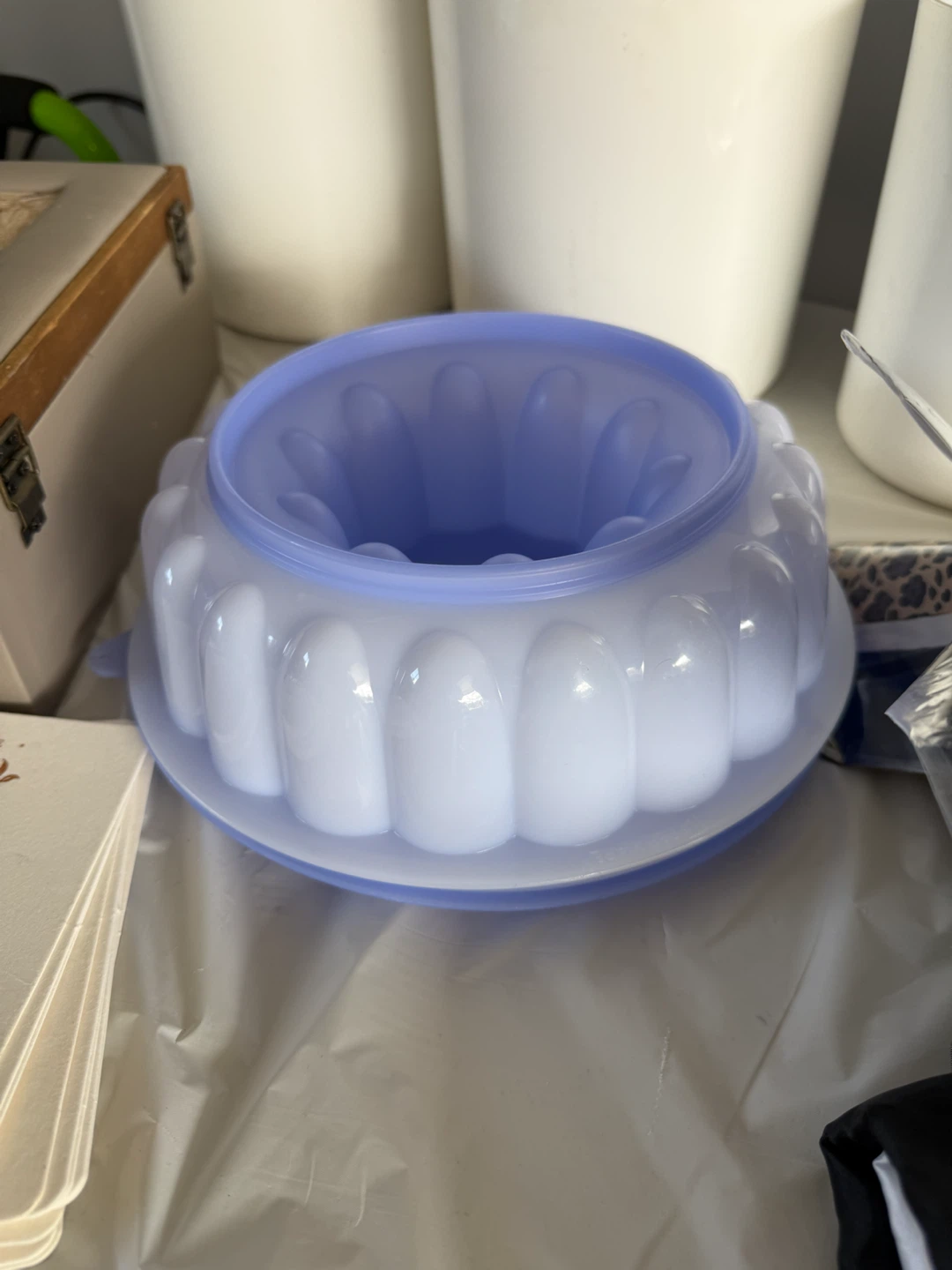 Fluted Jelly Mould Tupperware Brand Never Used