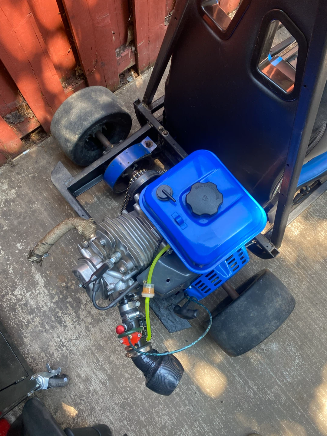 Go-kart with modified honda gx340 engine - photo 2
