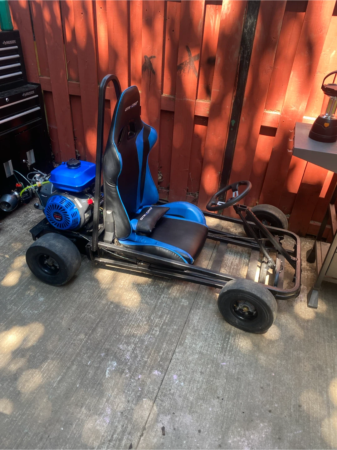 Go-kart with modified honda gx340 engine - photo 3