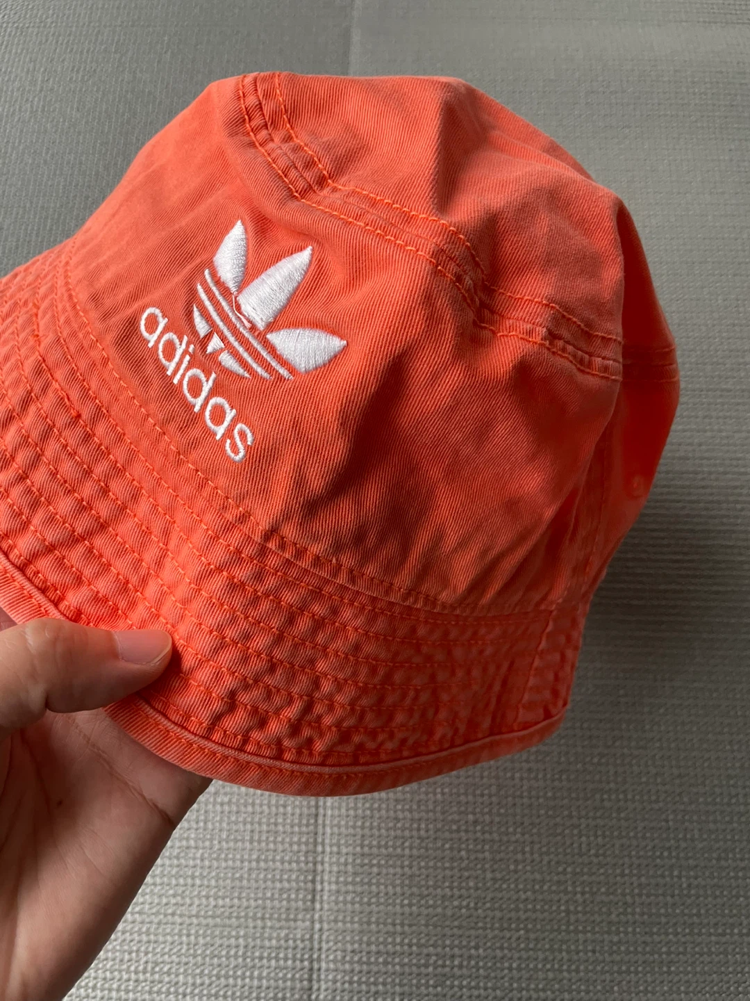 Orange Adidas Bucket Hat OSFX - photo 4