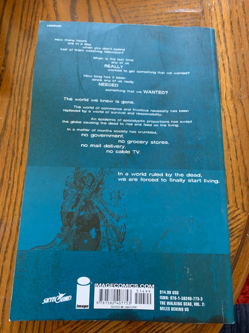 The Walking Dead Vol. 2: Miles Behind Us Graphic Novel - photo 2