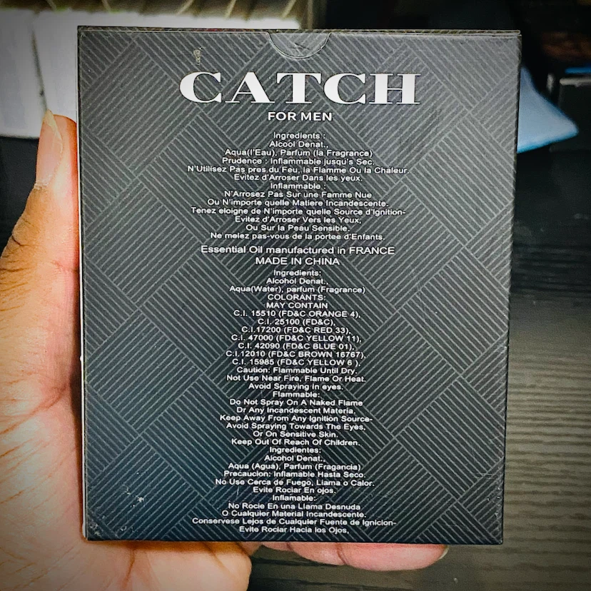 Catch for Men Cologne 3.4 oz | Long Lasting Fresh Scent - photo 3