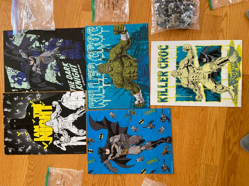Batman 12 Puzzles Set by Cardinal - photo 2