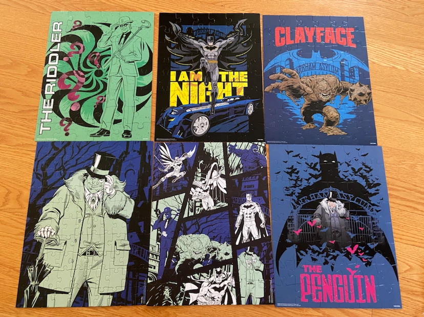 Batman 12 Puzzles Set by Cardinal - photo 3