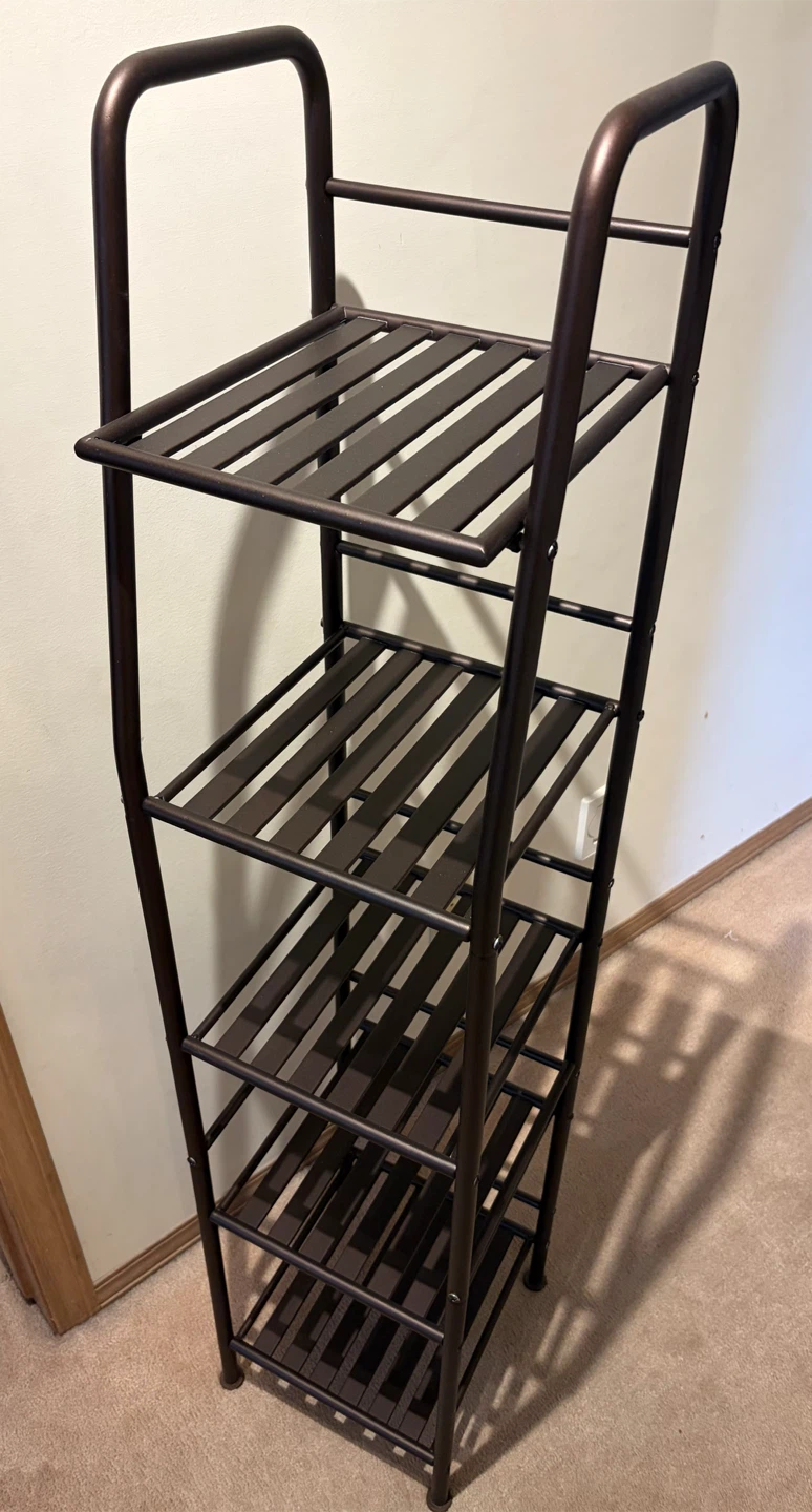 5-Tier Metal Shelf Unit
