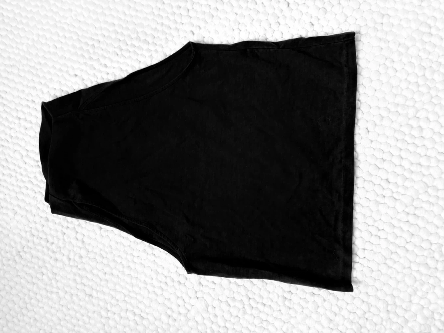 Massimo Dutti Black Mock Neck Sleeveless Top - photo 3