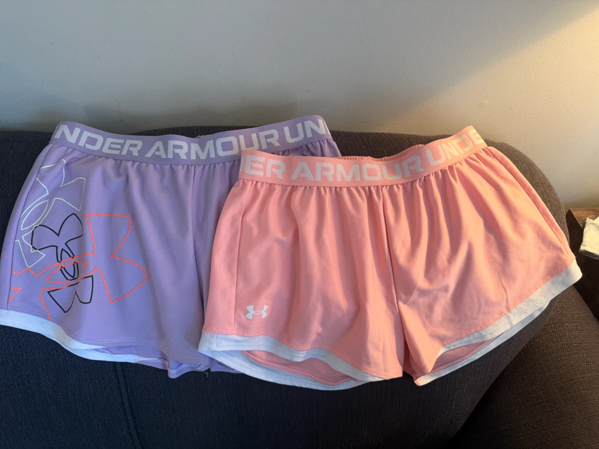 Under Armour Girls Athletic Shorts Bundle