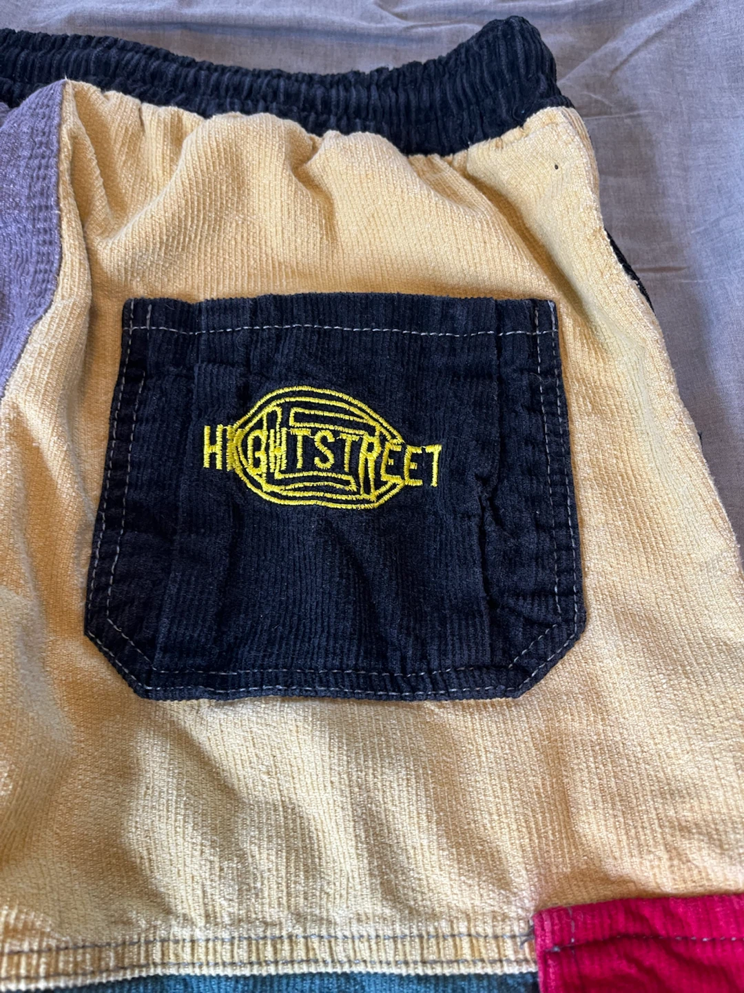 Stüssy Corduroy Patchwork Pants - photo 4