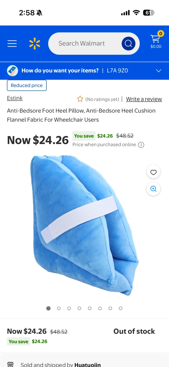 Estink Anti-Bedsore Foot Heel Pillow - photo 2