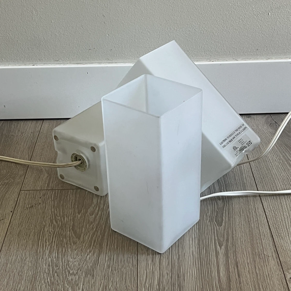 6x IKEA GRÖNÖ Table Lamps - Set of 6 - Frosted White - photo 2