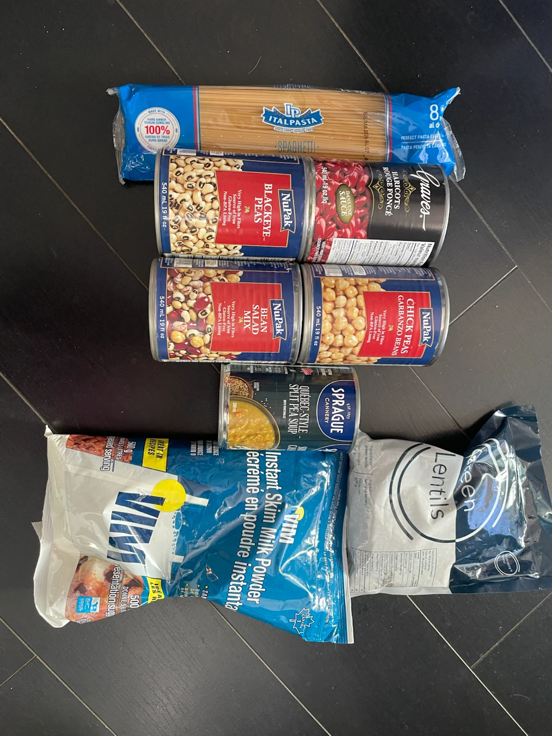 Italpasta Spaghetti and Canned Goods Lot
