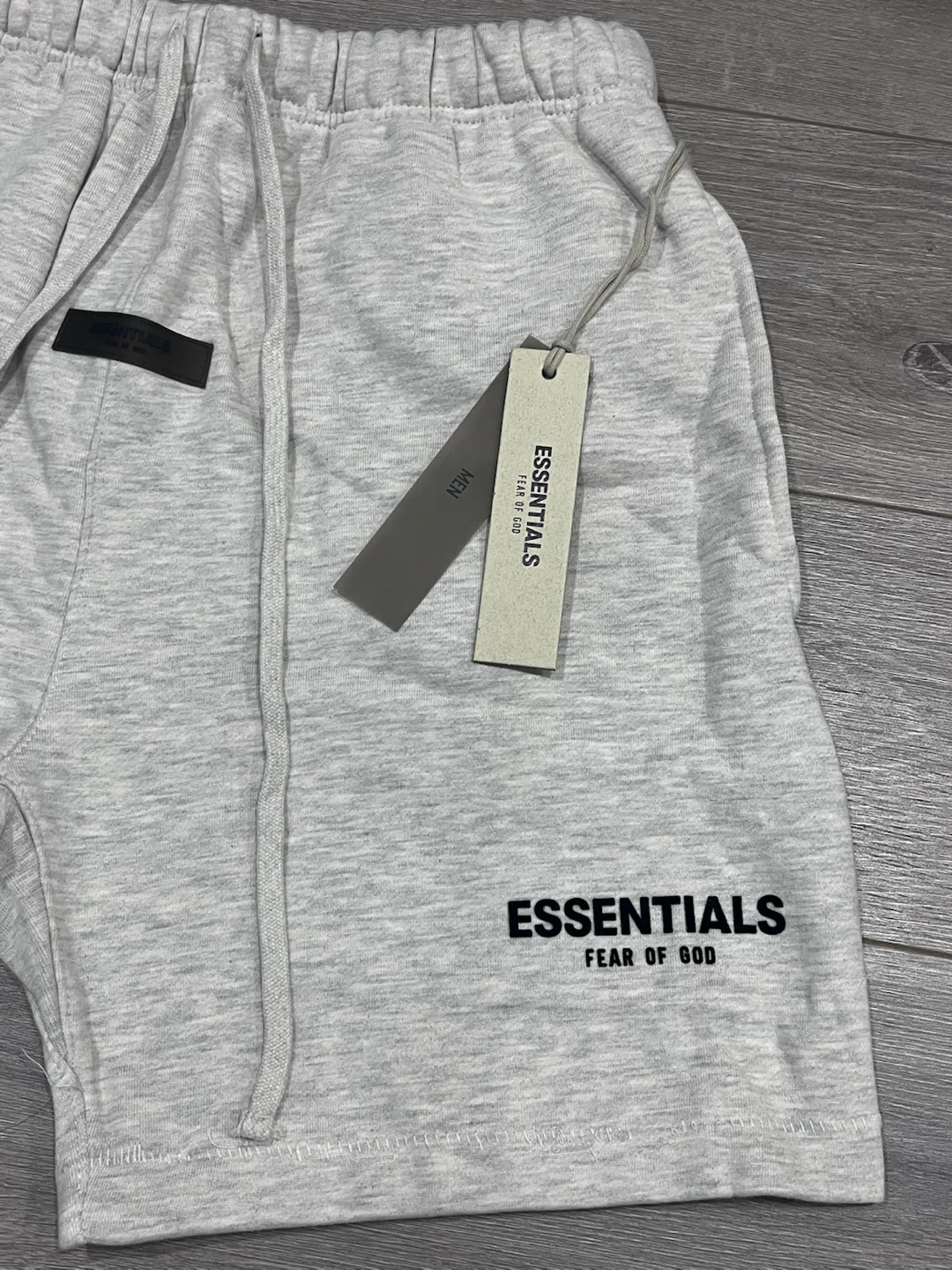 Essentials Fear of God Shorts - Light Grey - Size S - photo 3