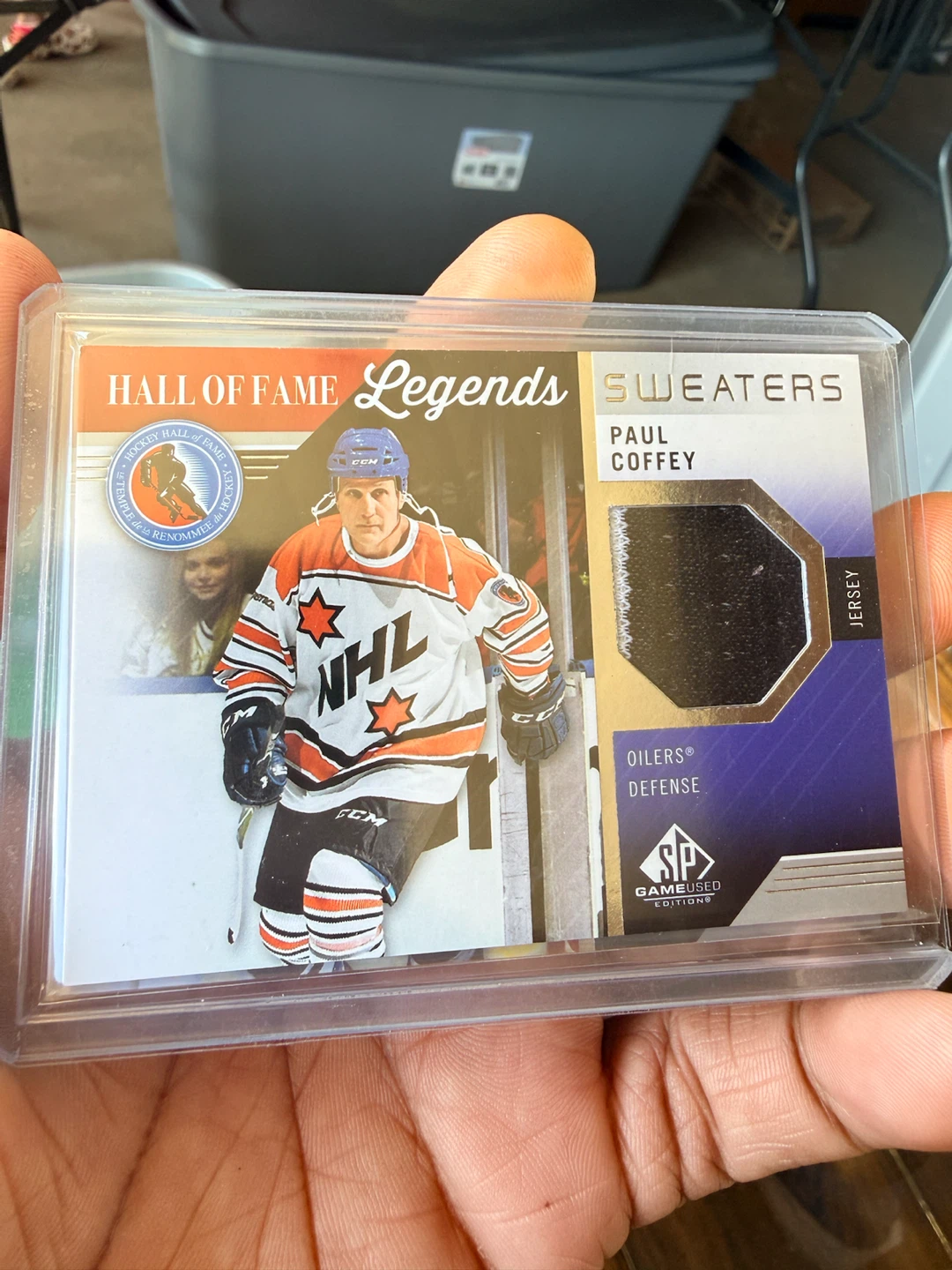GAME USED JERSEY MEMORABILIA Paul Coffey & Jari Kurri - photo 4