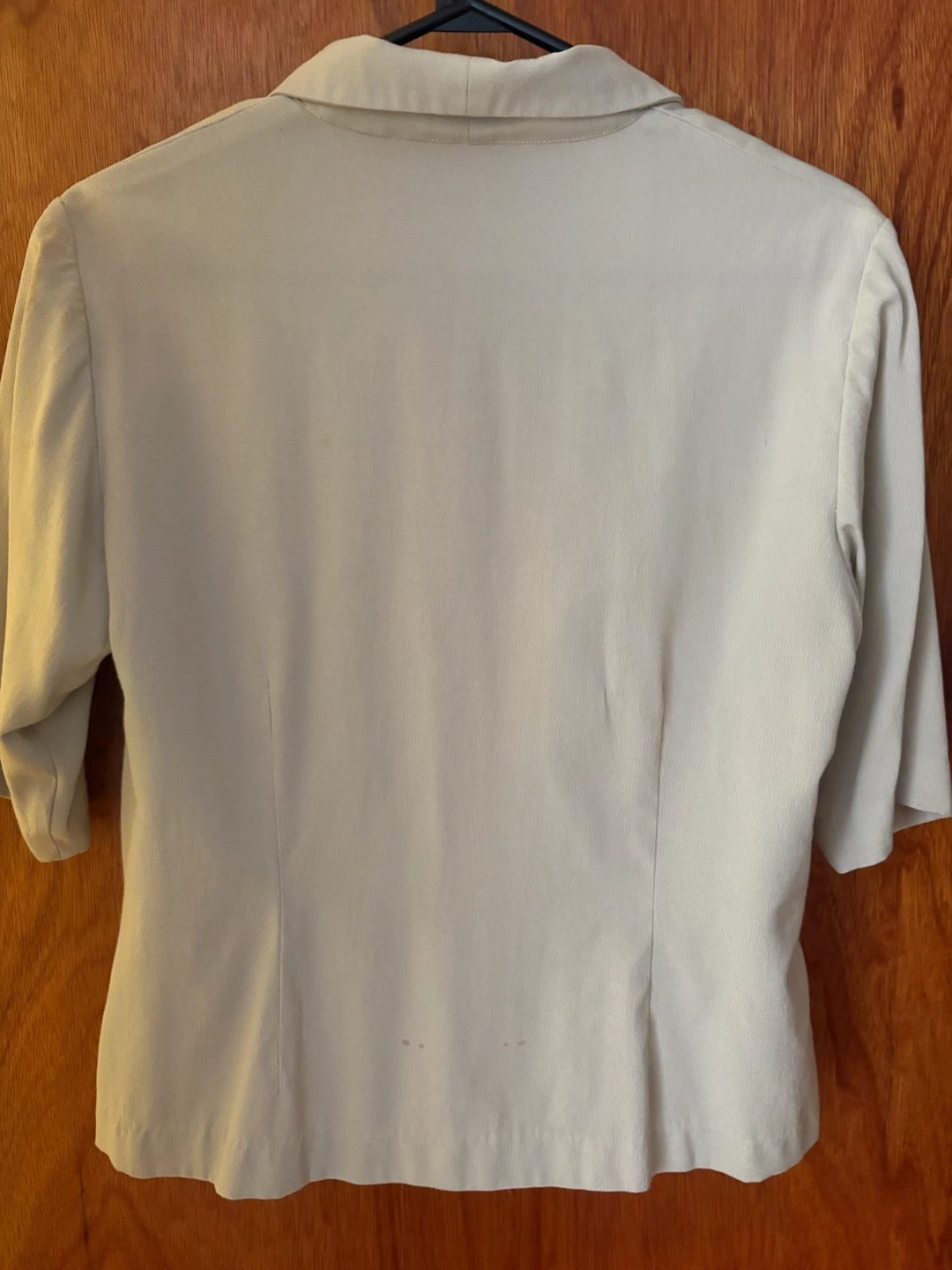 Women's Beige Button-Up Blouse - photo 2