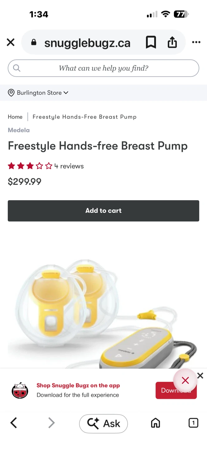 Medela Freestyle Hands-Free Double Electric Breast Pump - photo 5