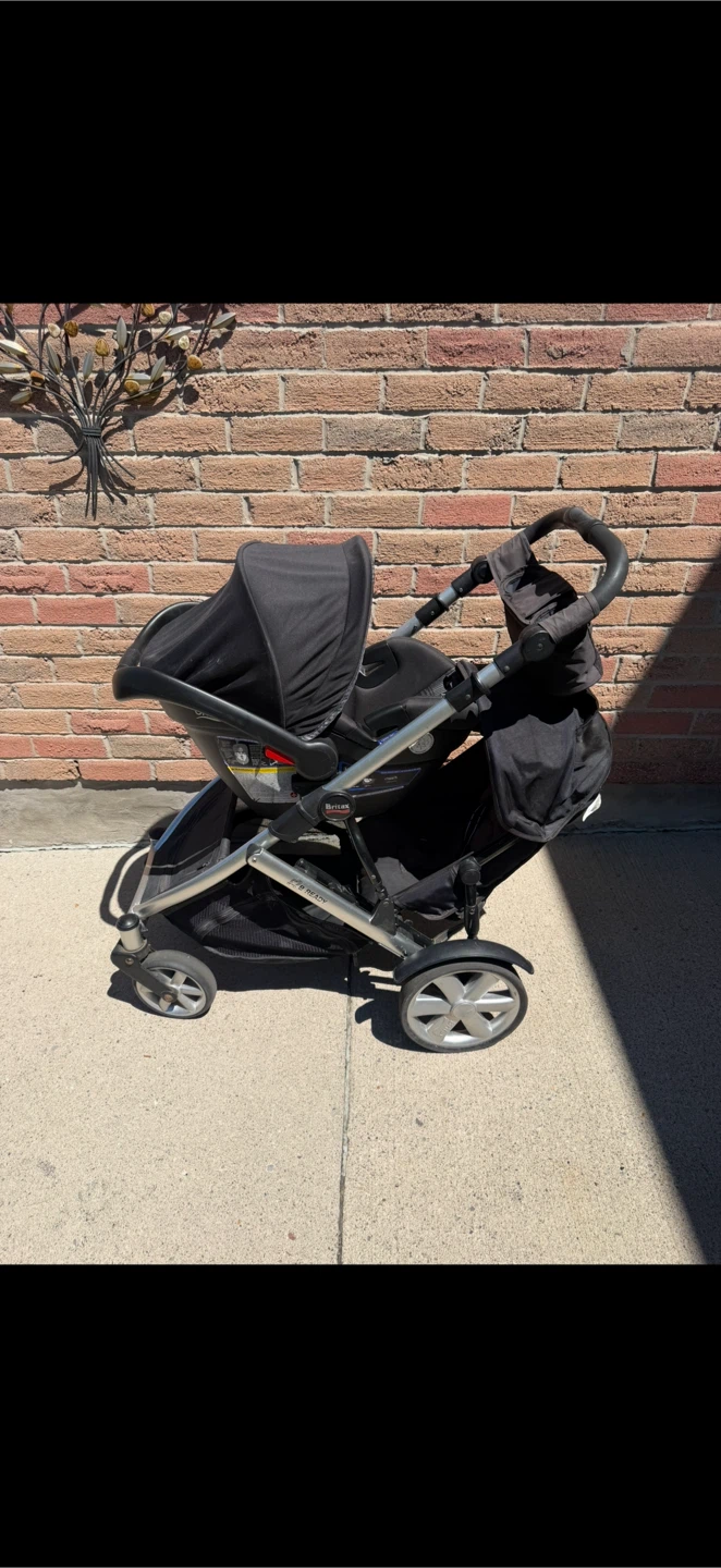 Double Stroller with Chair, Baby Bed, Baby Carseat - photo 4
